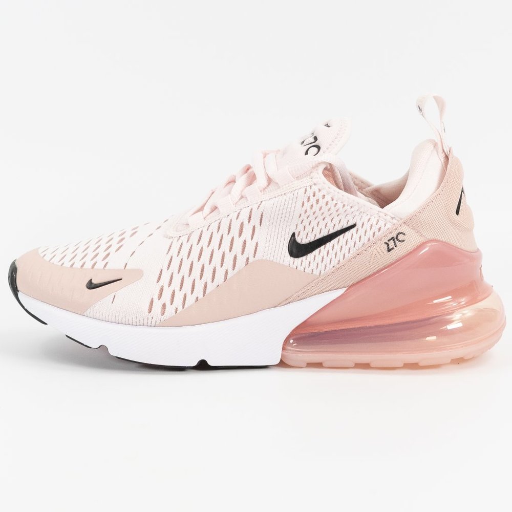 Nike Women's Air Max 270 'Light Soft Pink' AH6789-604 Gym Training Sneakers - Picture 4 of 7